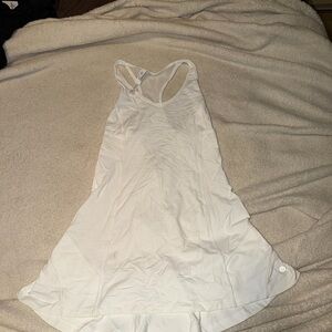 Lululemon Athletica Cream Racerback dress